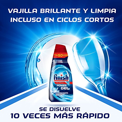 Miniatura 4 de Finish All in 1 Max Power Gel lavavajillas - brillo y protección - 70 lavados