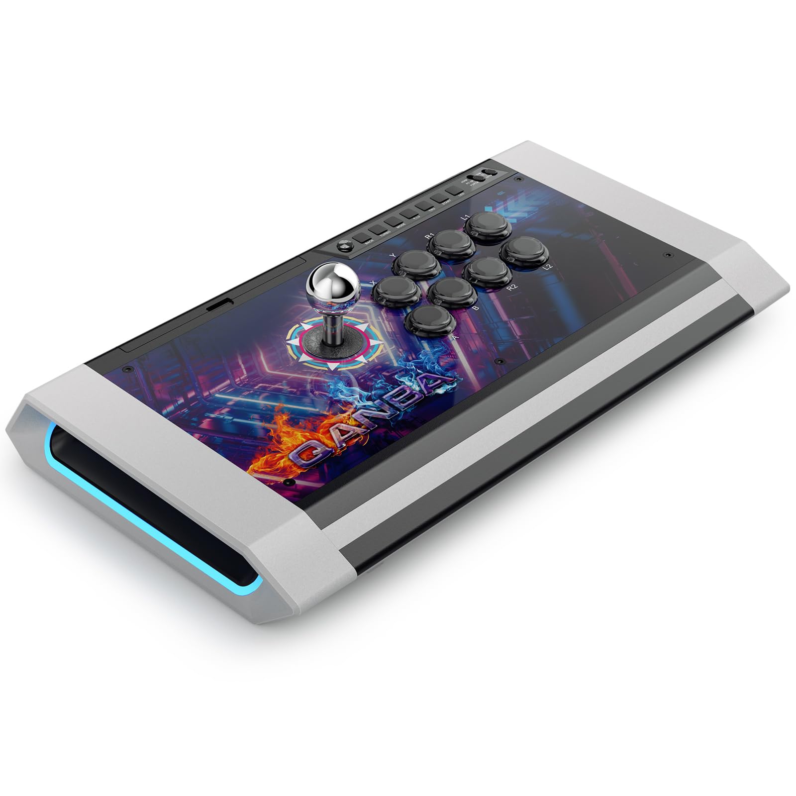 Amazon.com: qanba Q3 Obsidian Silent Arcade Joystick Multifunction 