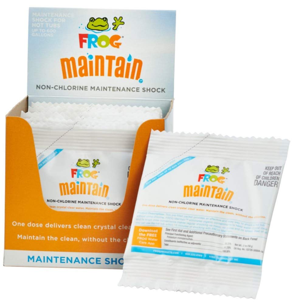 Buy SPA FROG Maintain NonChlorine Maintenance Shock Single Use Packets