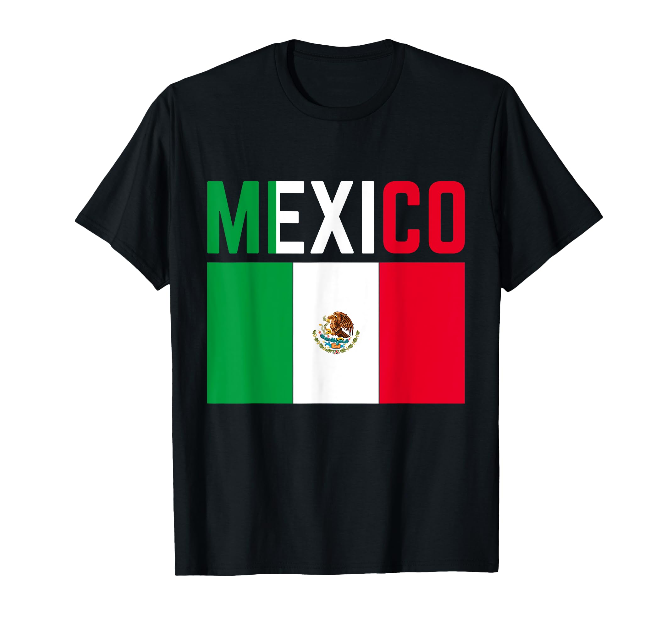 Mexico Flag Proud Country Mexican Gift Mexico T-Shirt