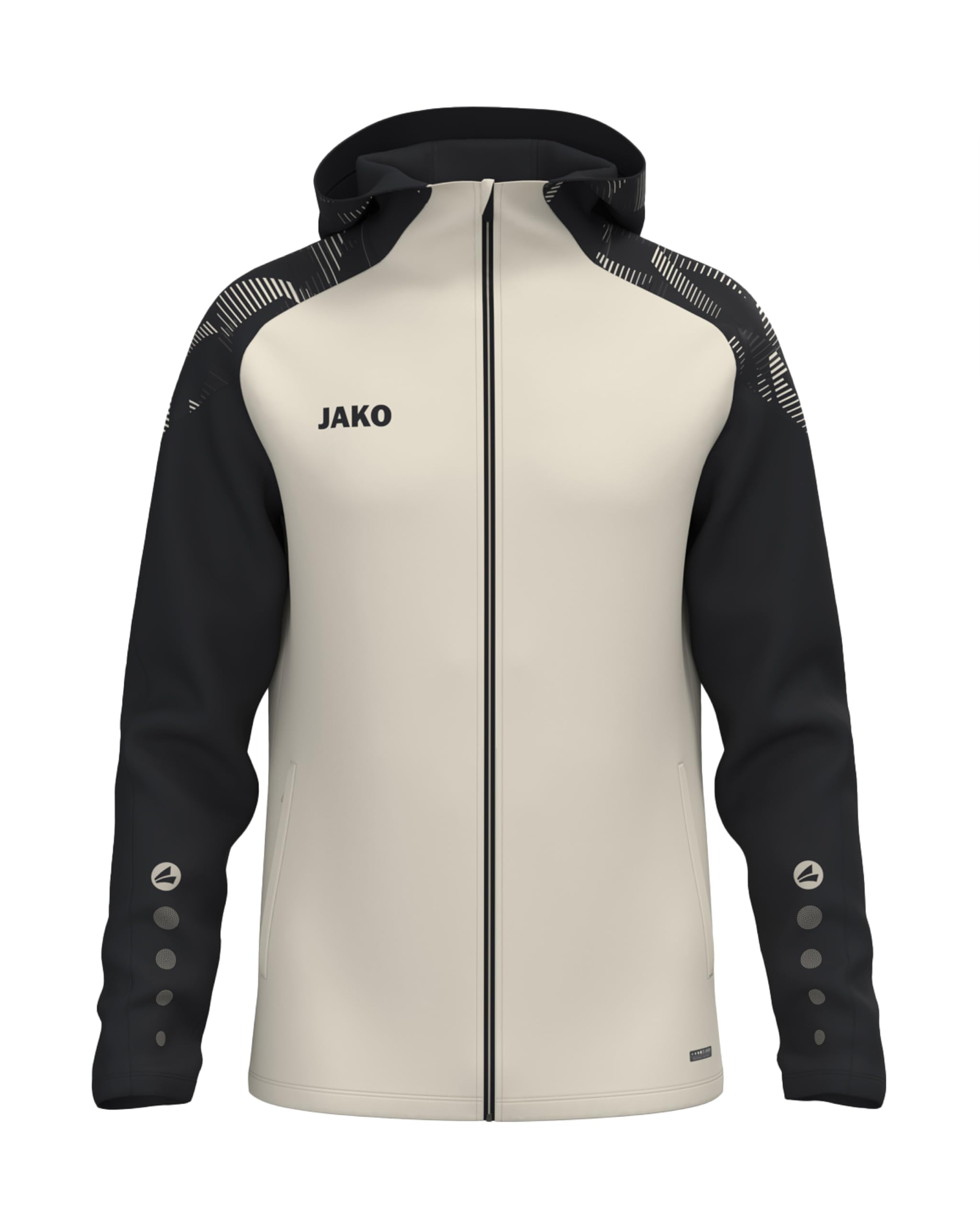 JAKO Kapuzenjacke Sonic – Sportjacke für Kinder im dynamischen Style 100% Polyester, ideal für Sport und Alltag, optimale Passform