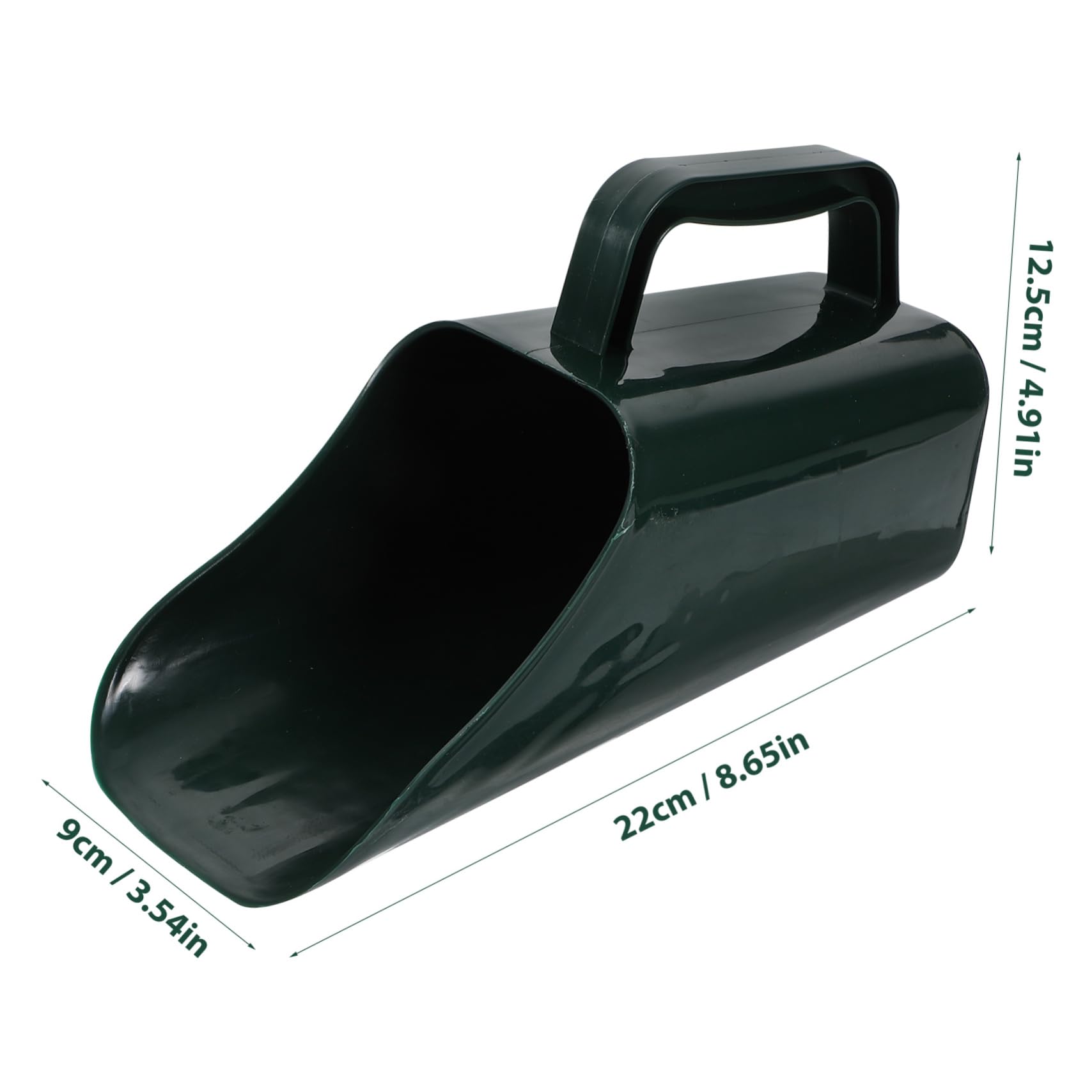 balacoo 2pcs Reusable Fish Tank Gravel Cleaning Shovel Bucket Shovel Garden Tool Soil Scoop Flat Bottom Hand Spade Garden Tool