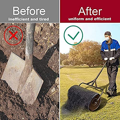 Esparcidor de estiércol y compost para jardín 24" miniatura 3
