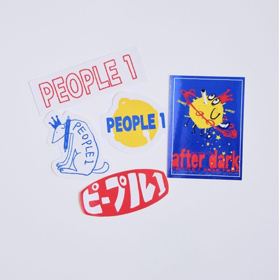 Amazon.co.jp: PEOPLE1 ステッカー after dark : おもちゃ