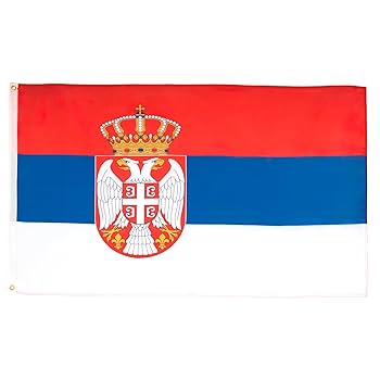 Amazon.co.jp: AZ 旗 セルビア国旗 3フィート x 5フィート