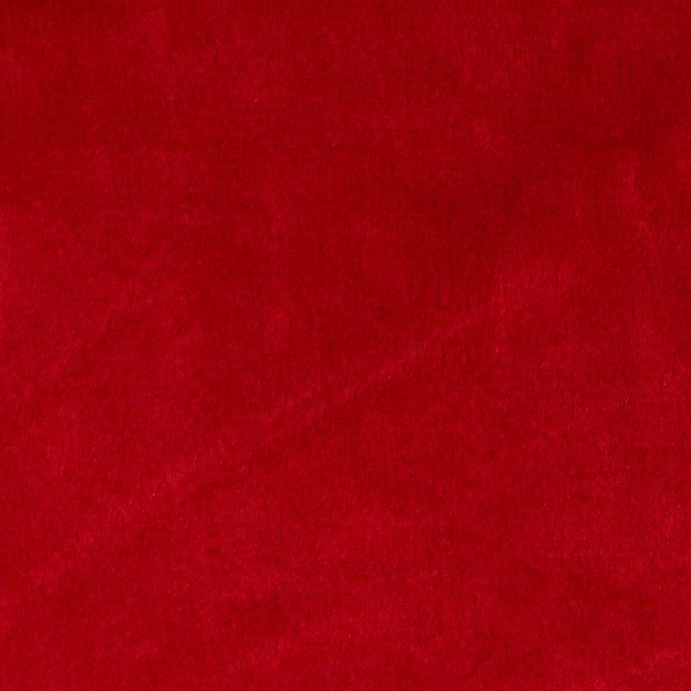 Shannon Fabrics Shannon Minky Solid Cuddle 3 Scarlet Fabric by The Yard