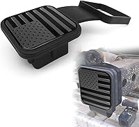 Vista 1 de Cubierta de Enganche de Remolque, Tapón Antipolvo para Gancho de Remolque, Cubierta de Protección de Boca Cuadrada, Cubiertas de Enganche