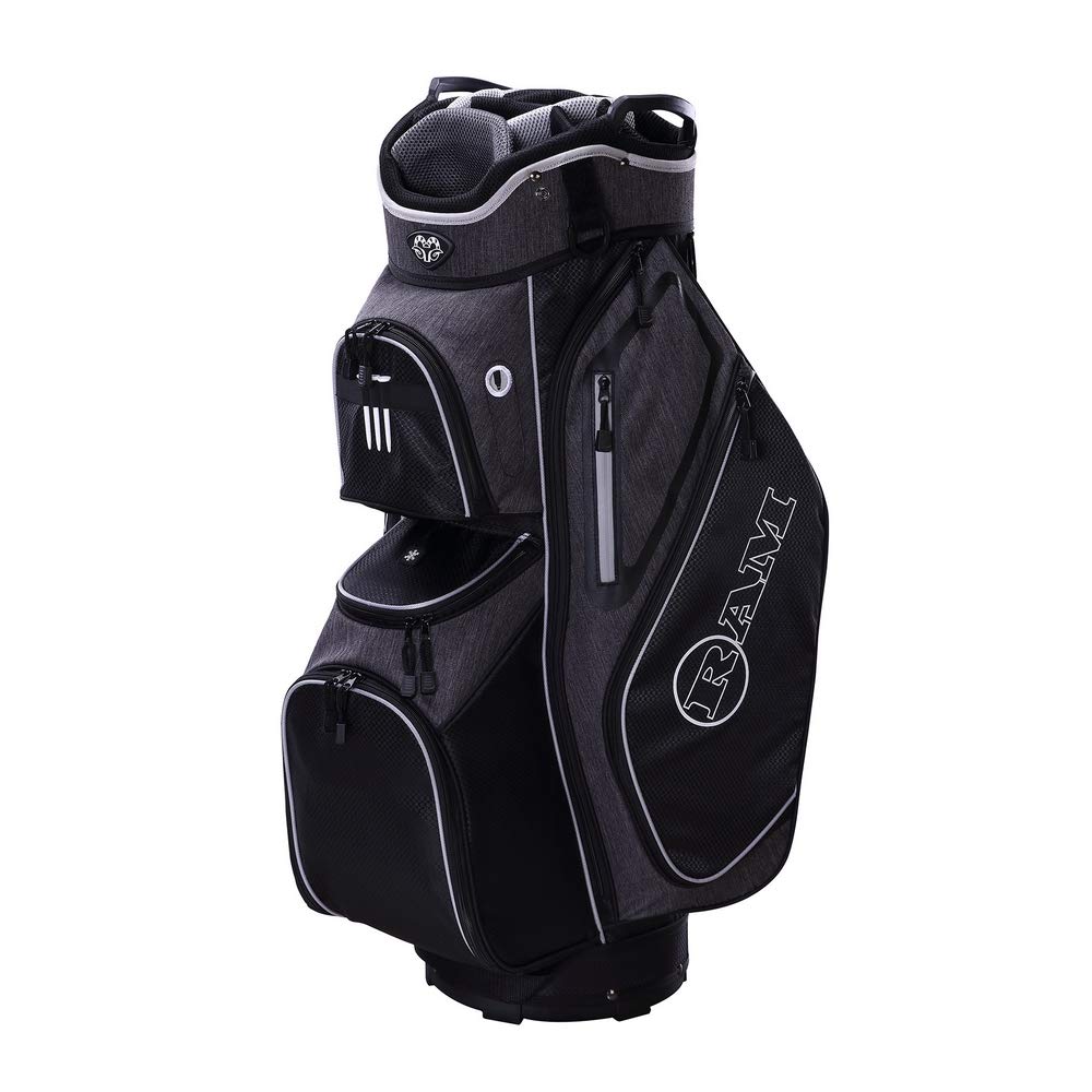 RAM GOLF ゴルフバッグ キャディバッグ 革製 数量限定Wホワイトセット】キャディバッグVer.4（ホワイト