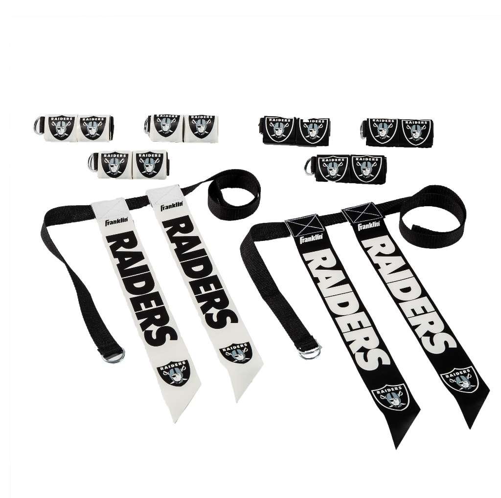 Franklin Sports NFL Flag Football Sets - NFL Team Flag Football Belts and Flags - Flag Football Equipment for Kids and Adults