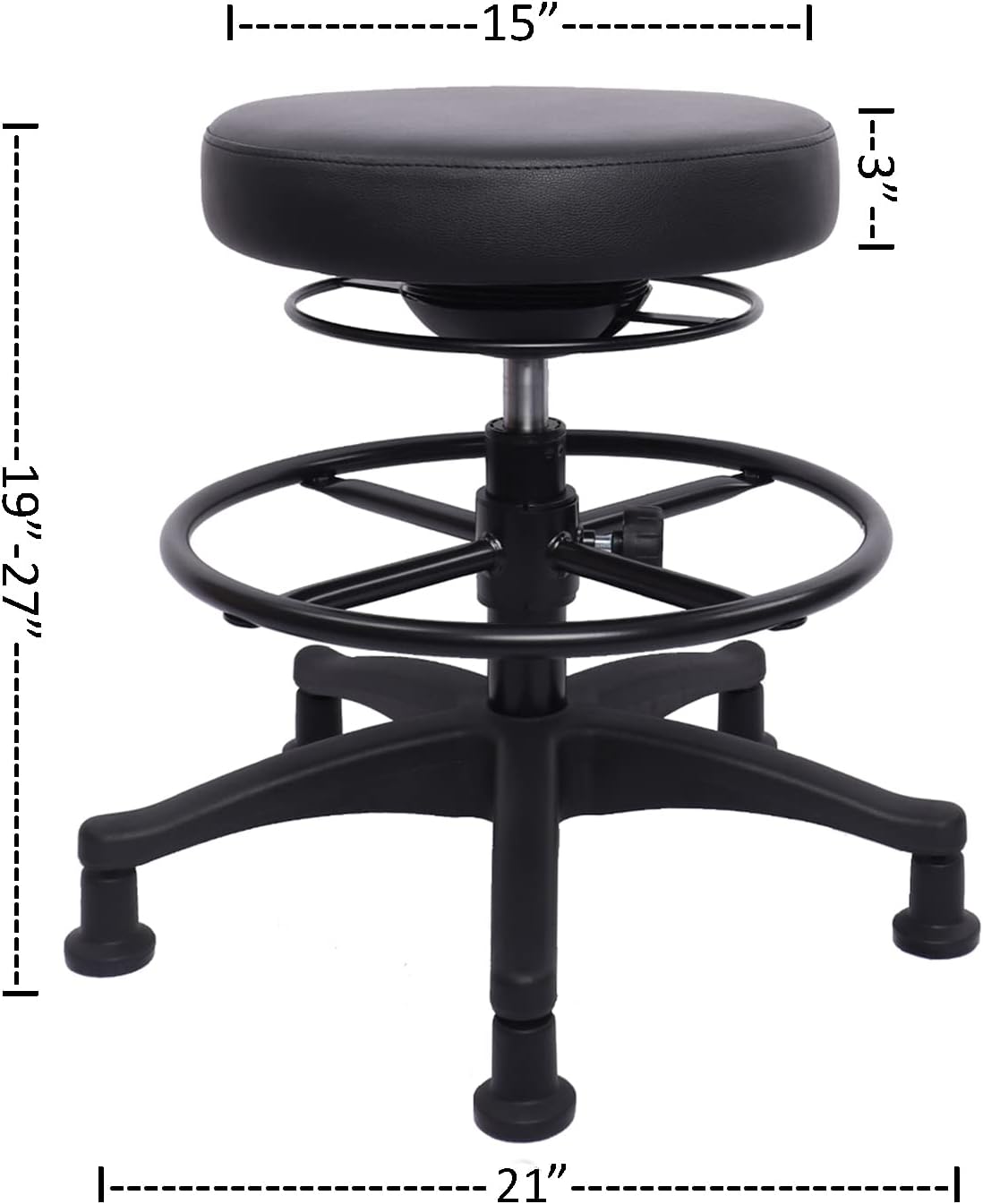 Take Ur Seat Healthiest, Comfortable, Durable Stool, Reduces Back Pain, Promotes Optimal Sitting Postures, Built and Shipped Within 24 Hours, Medical, Lab, Dental, Office, Shop, Garage