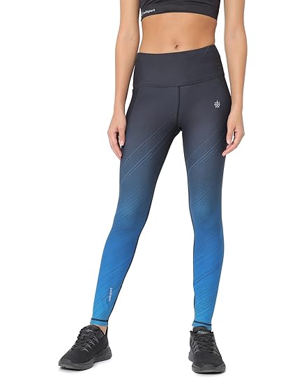 Do It All Ombre Tights with Pocket | Anti-Chafing | Performance Tights for Women| 4-Way Stretch | Cardio Leggings | Sports Leggings | Active Wear for Women