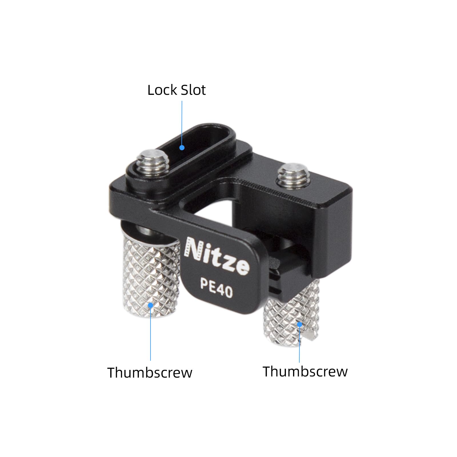 Nitze Morsetto per Cavo HDMI per Gabbia della Fotocamera T-S12A Sony A6700 e Gabbia della Fotocamera T-S14A Sony ZV-E10 II - PE40
