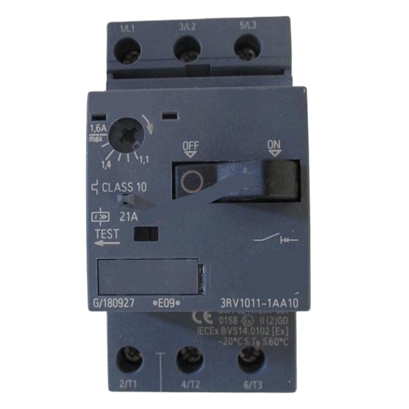 CLBSWYEJK 1PCS Circuit Breaker 3RV1011-1AA10 3RV1011-1BA10 3RV1011-1CA10 3RV1011-1DA10 3RV1011-1EA10(3RV1011-1CA10)