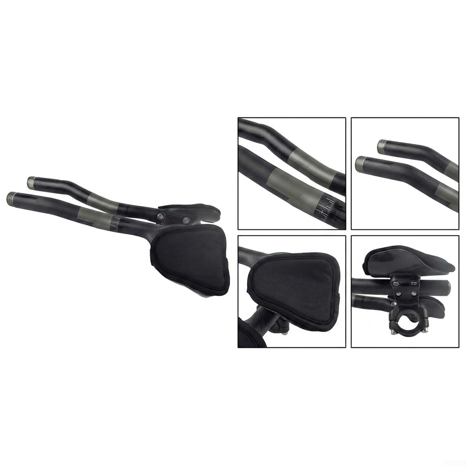 für triathlon Lenker Aufsatz Aus T800 Carbon, 340Mm Länge für
