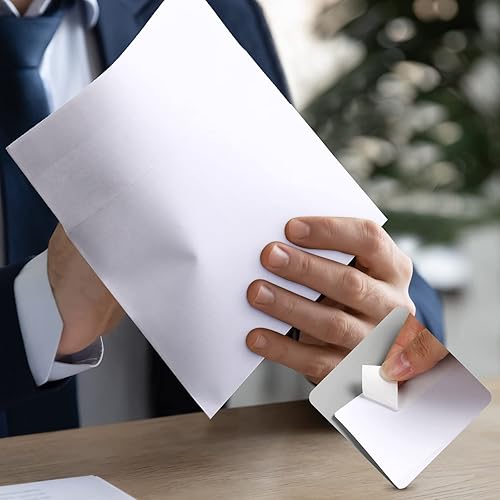 Miniatura 6 de 800 sobres blancos imprimibles autoadhesivos rápidos para tarjetas oficina invitaciones de boda fotos de graduación notas de agradecimiento tarjetas