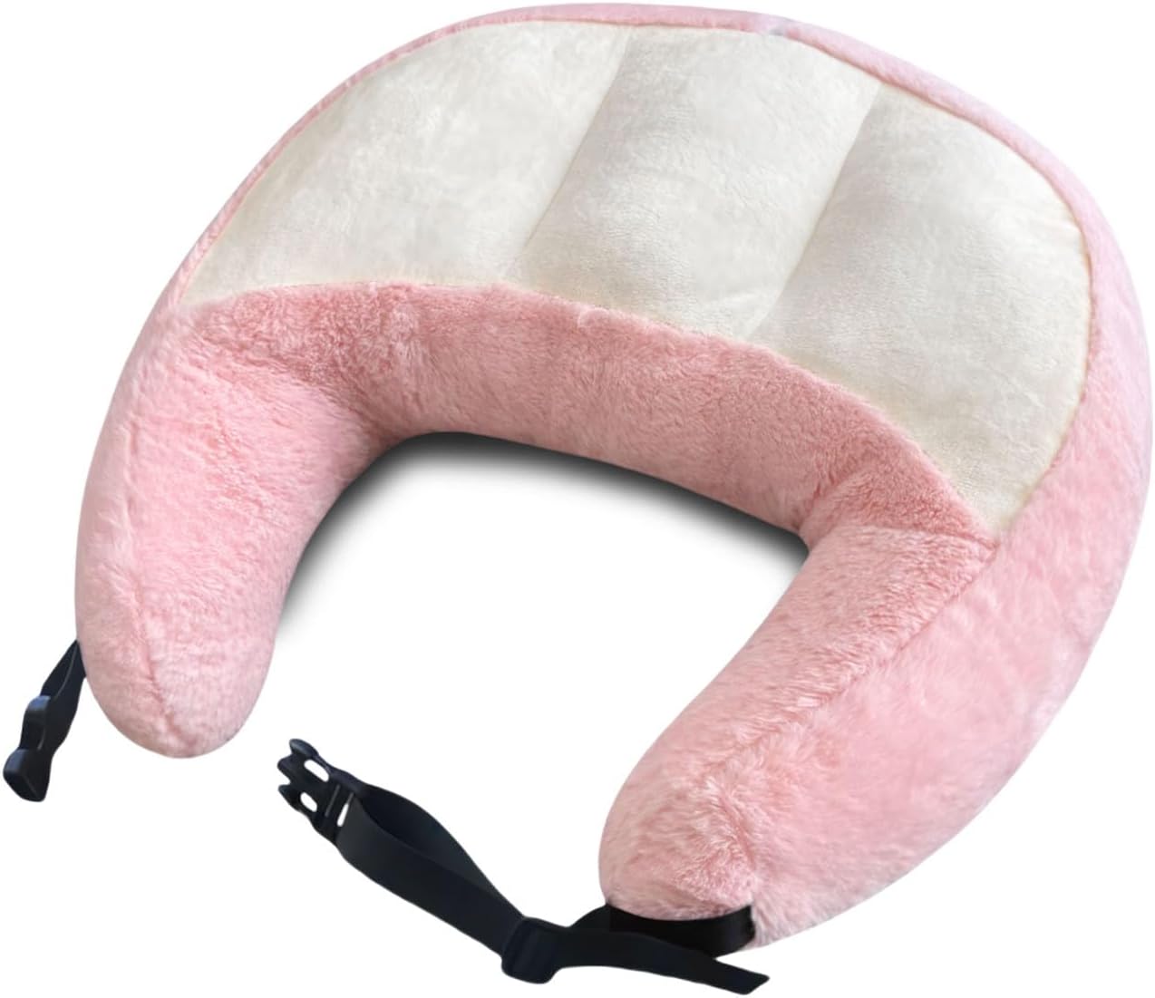 Crochet Pillow for Lap Support Gaming Pillow for Lap Crocheting Support Armrest Suitable for Reading and Playing Games While Sitting on a Bed or Sofa with Adjustable Buckles(Pink) A-pink