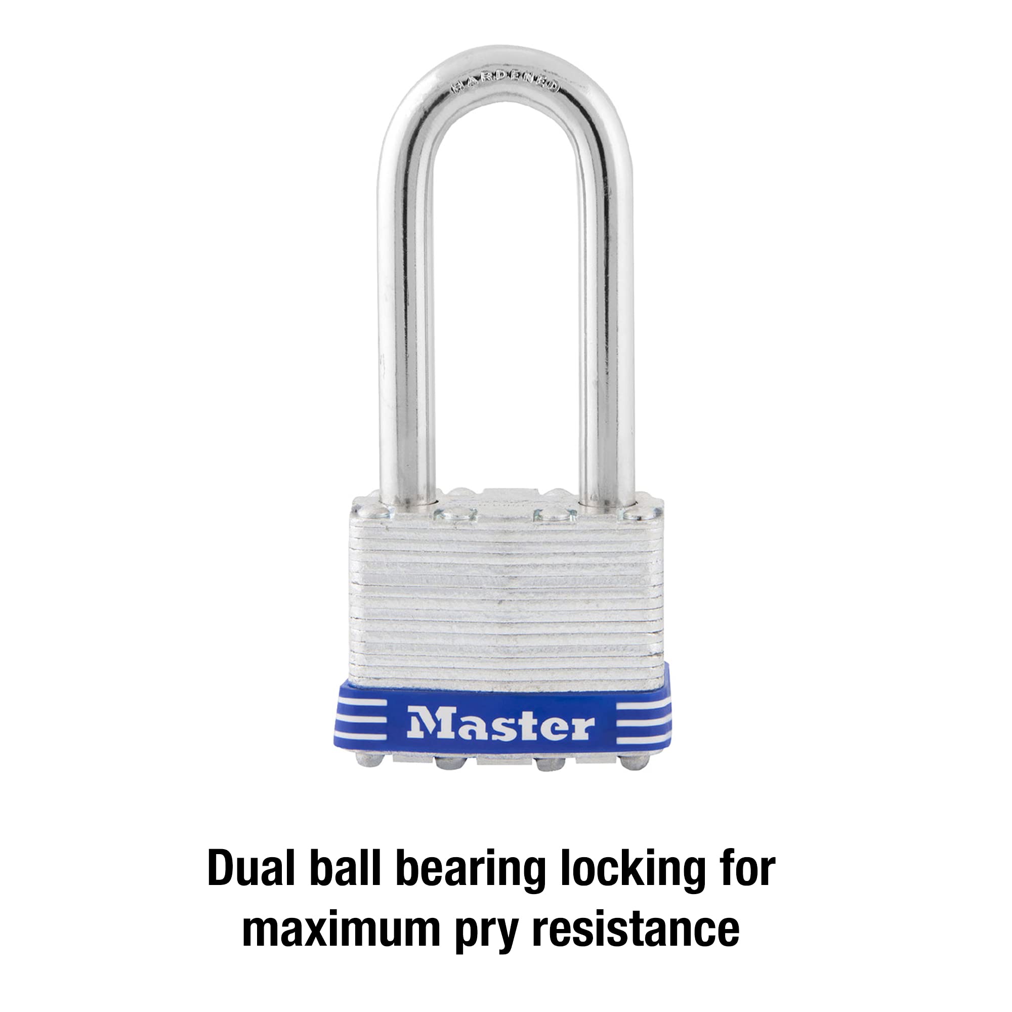 Master Lock 1DLH - Candado para exteriores con llave, 1 paquete