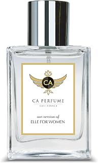 CA Perfume Impression of Elle for Women Amber Floral Fragrance Long Lasting Perfumes for Women Eau De Parfum 1.7 Fl Oz 50ml