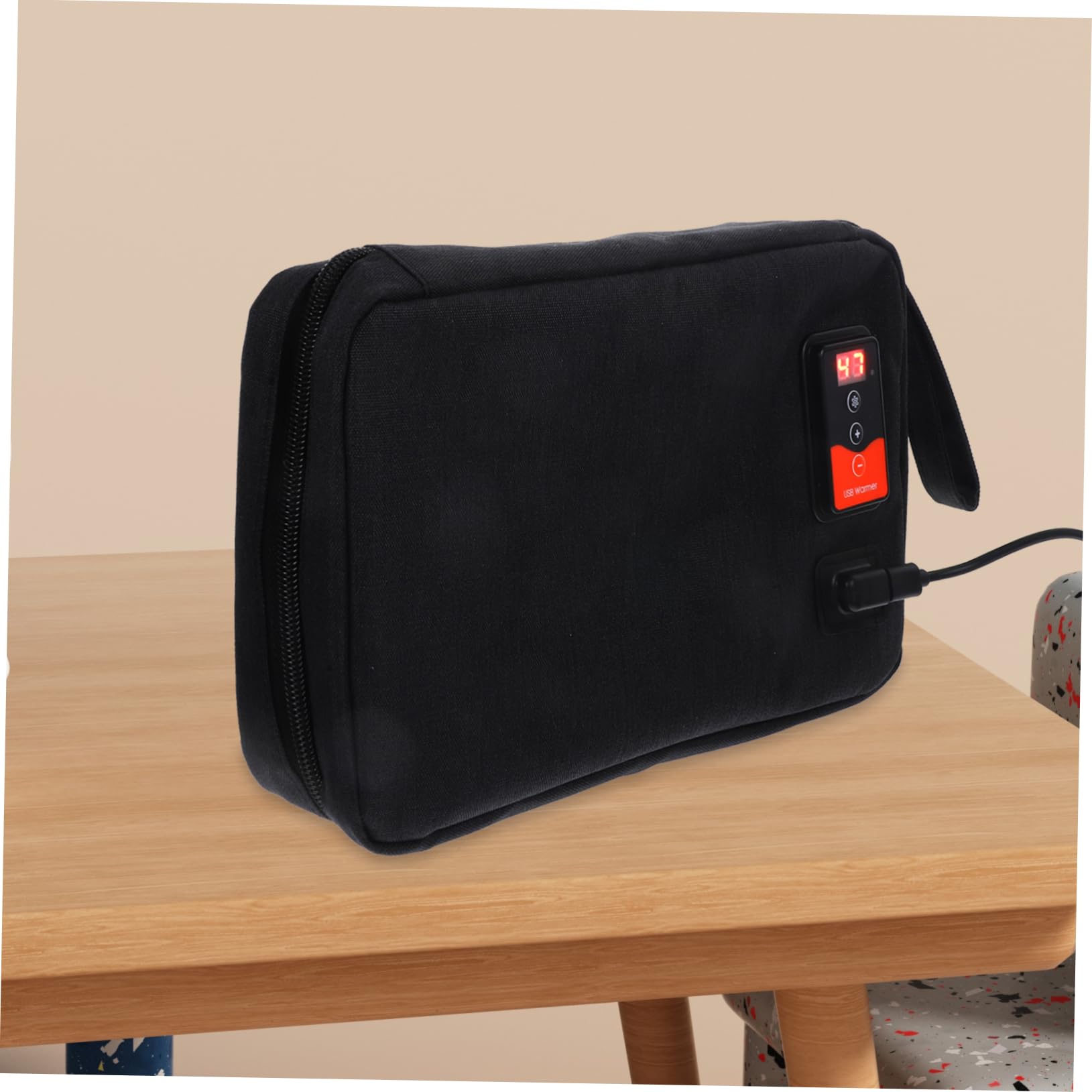 Calentador de Toallitas Húmedas USB Portátil para Ñiño Negro