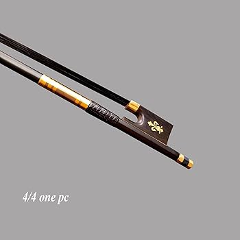 Amazon | ヴァイオリン弓 4/4 バイオリン弓 黒 カーボン