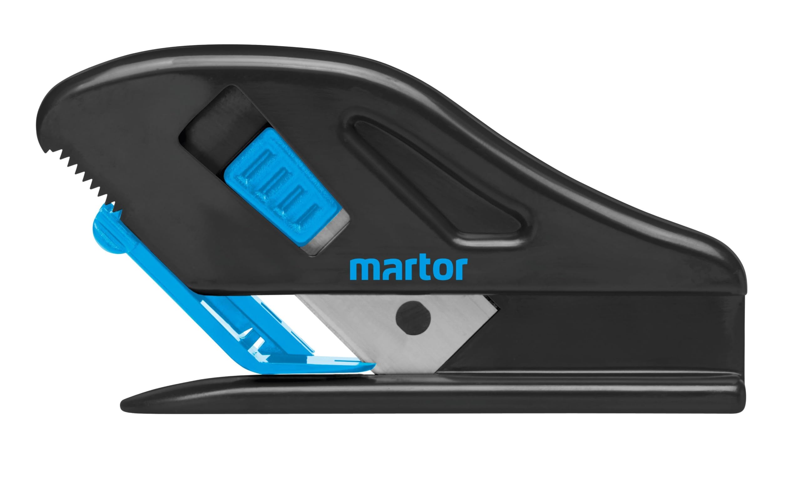 MARTOR SECUMAX MOBILEX nóż bezpieczeństwa, regulacja głębokości cięcia, ukryte ostrze dla maksymalnego bezpieczeństwa, regulacja 2–10 mm, do folii, papieru, pianki itp.
