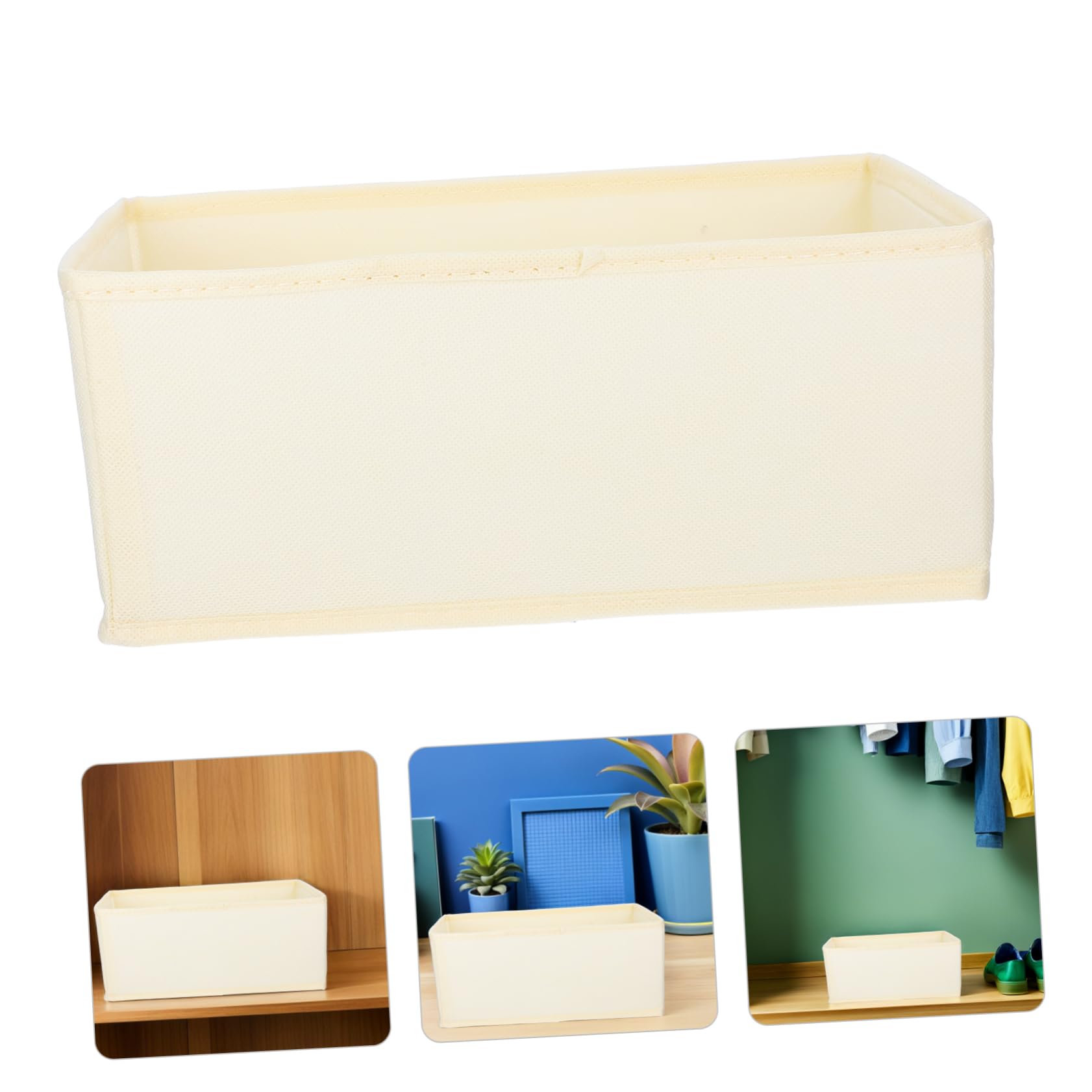 Alipis 6pezzi Organizzatore per Biancheria Intima per Cassetto Contenitori Salvaspazio per Armadio e Cassettiera Divisori per Calzini e Lingerie Organizer per Vestiti e Indumenti
