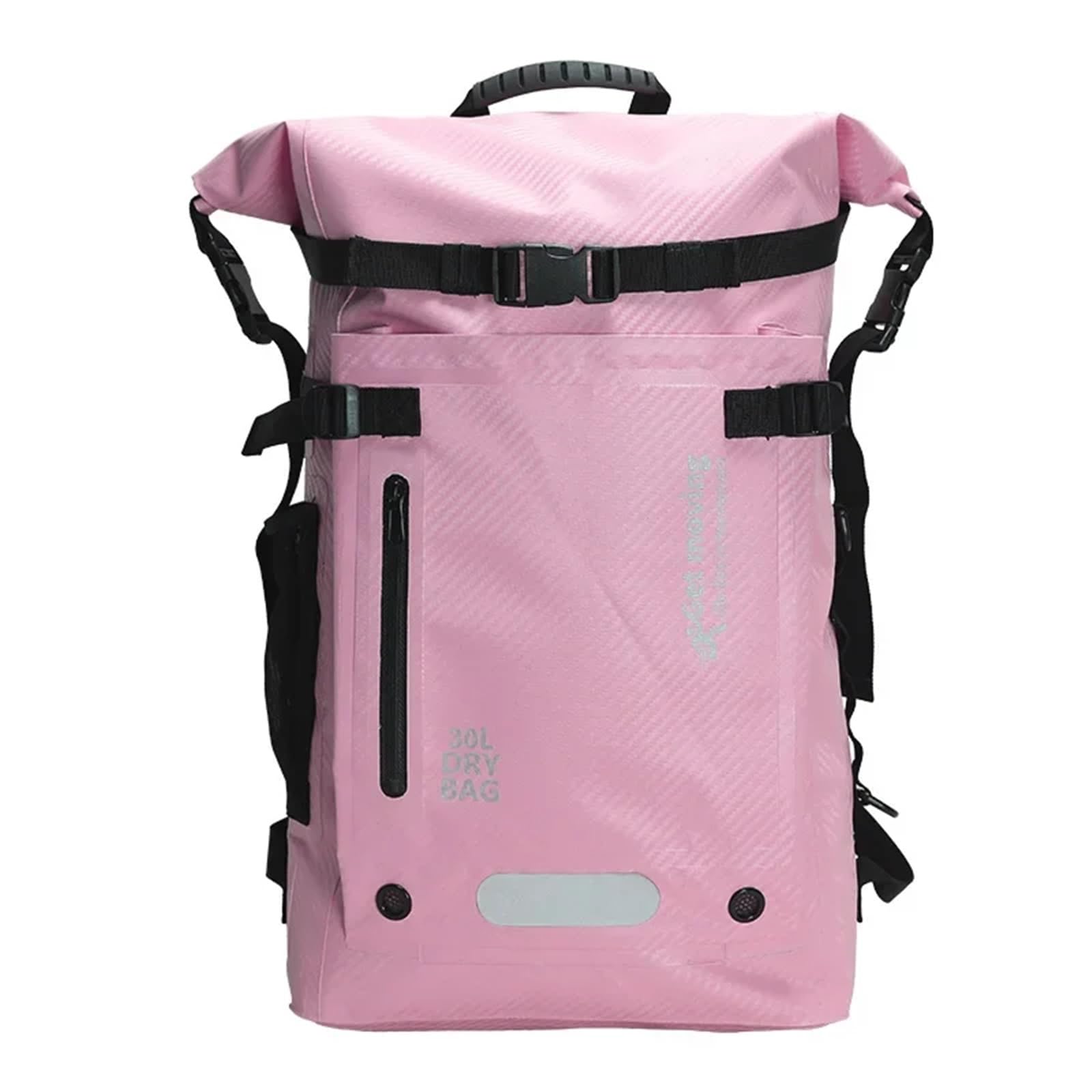 Sacca Impermeabile Zaino impermeabile da nuoto con separazione tra asciutto e bagnato, grande capacità, da 30 litri, for viaggi/sport acquatici/escursioni.(Light pink)