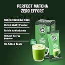 Sleepy Owl Classic Matcha Premix, Sourced From Japan, Frothy & Creamy Cafe-Style Matcha at Home, Just Add Hot Water, Pack of 3 Sachets, 54g (18g x 3) gallery image
