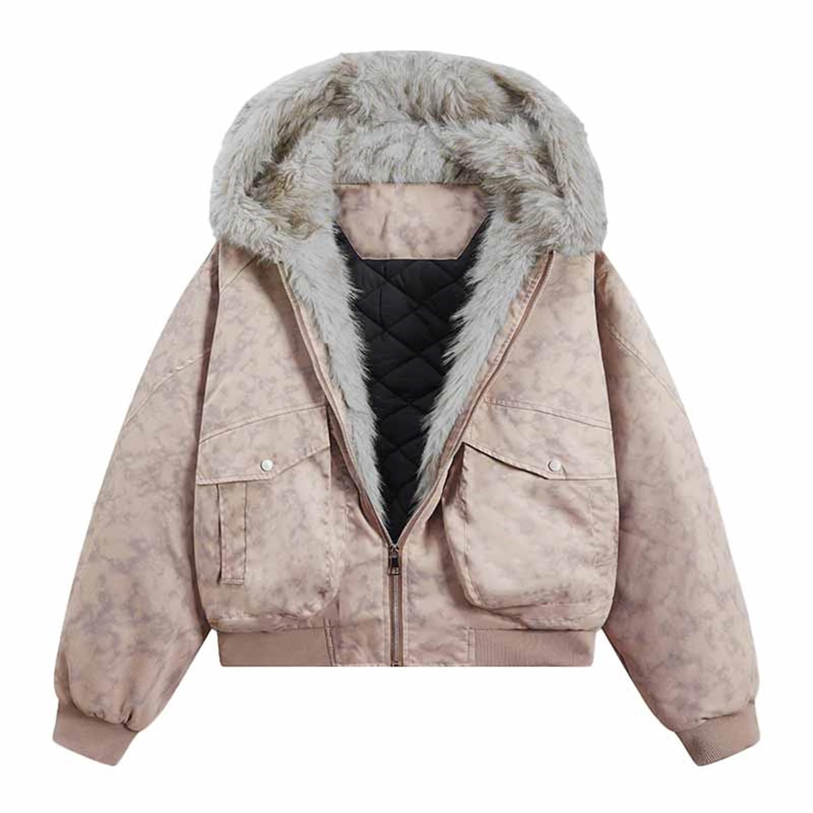Genérico Plumifero Hombre Plumas, Chaqueta Casual Hombre,Chaqueta Acolchada De Cuello Grande Y Gruesa con Capucha De Invierno para Hombre