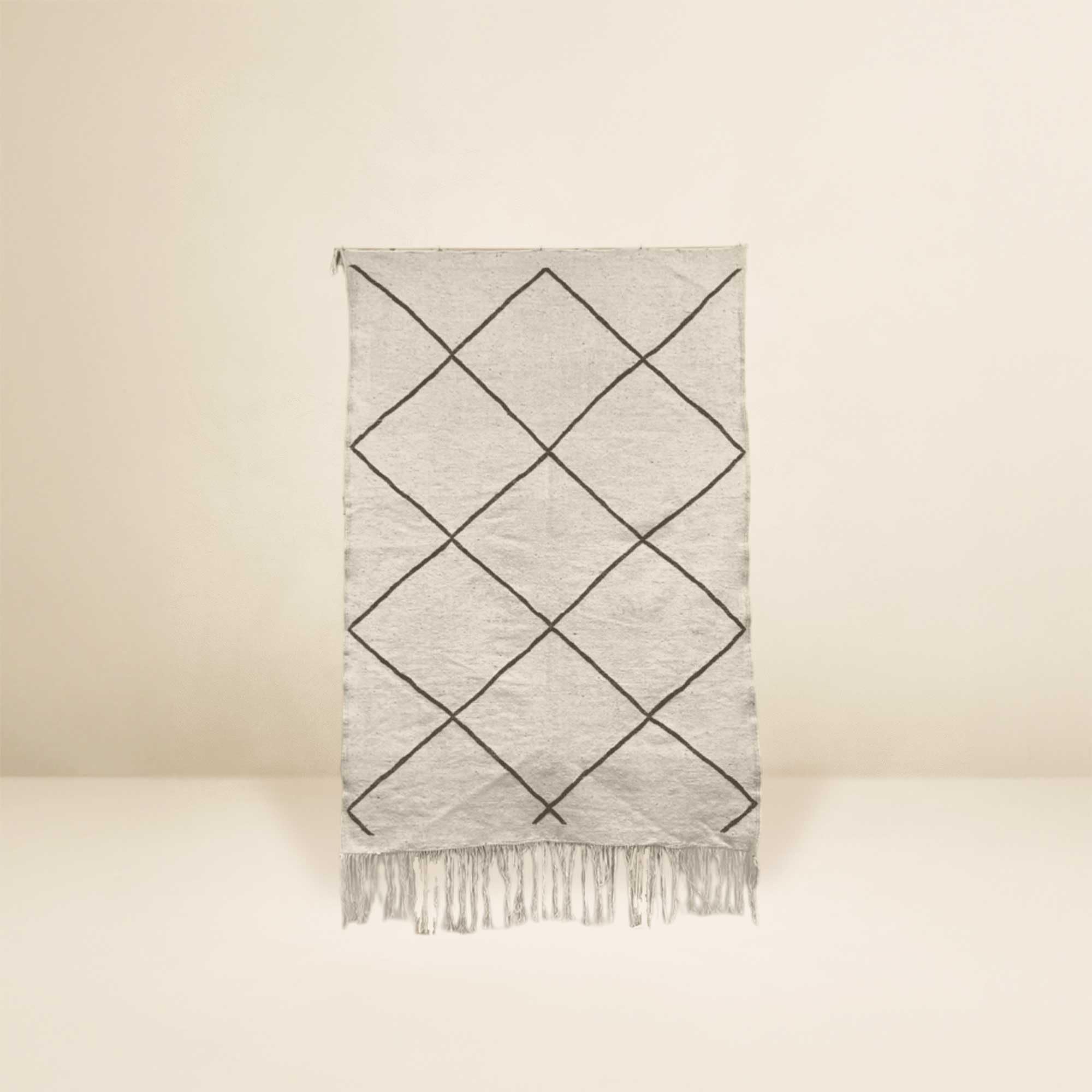 Tapis Berbère en laine pour un salon bohème et chaleureux