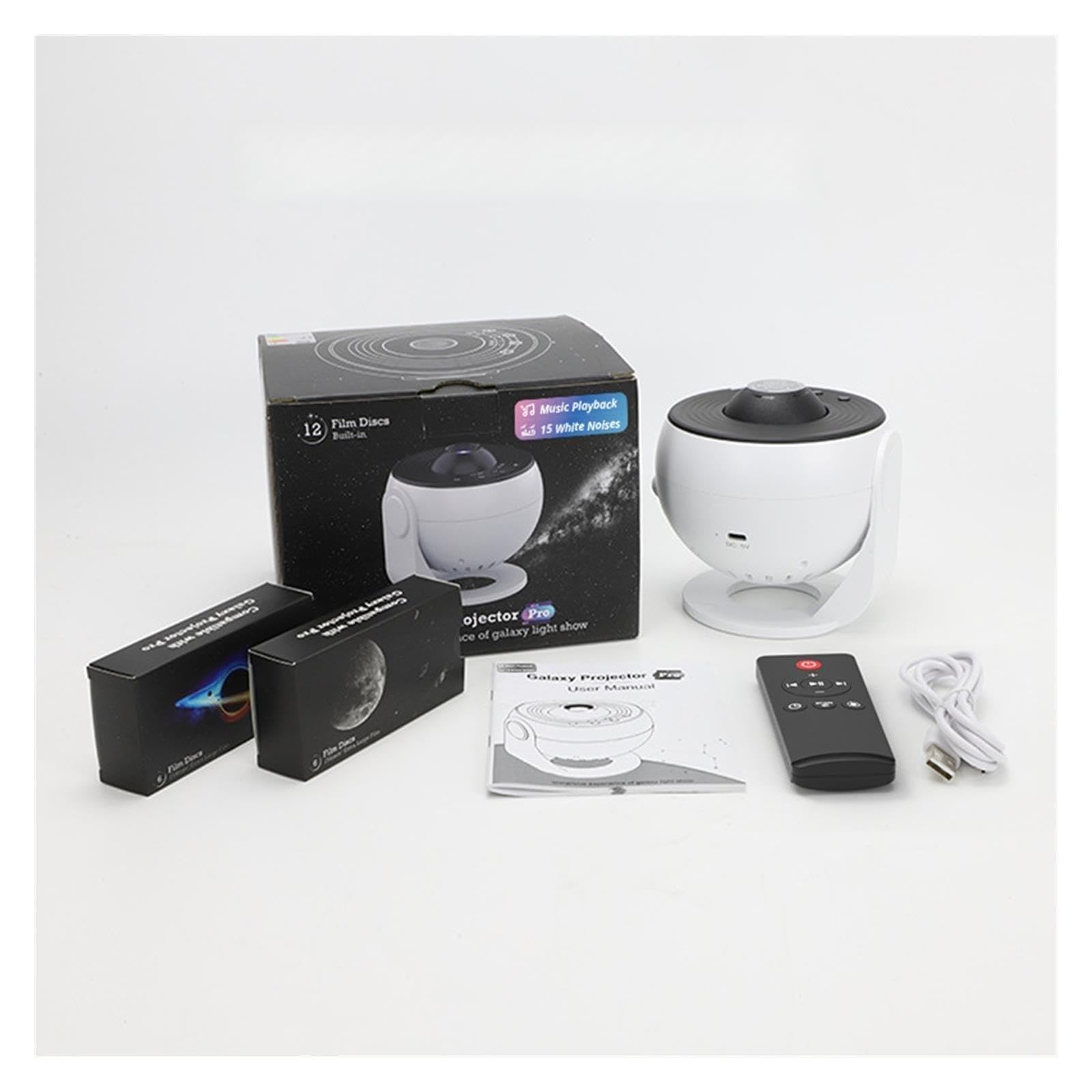 Proiettore Stellare Planetario HD, Luce Notturna Galaxy Bluetooth