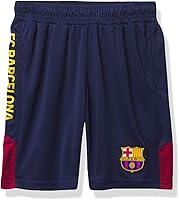 Vista 1 de Icon Sports Officially Licensed FC Barcelona Soccer Shorts - Unisex Kids