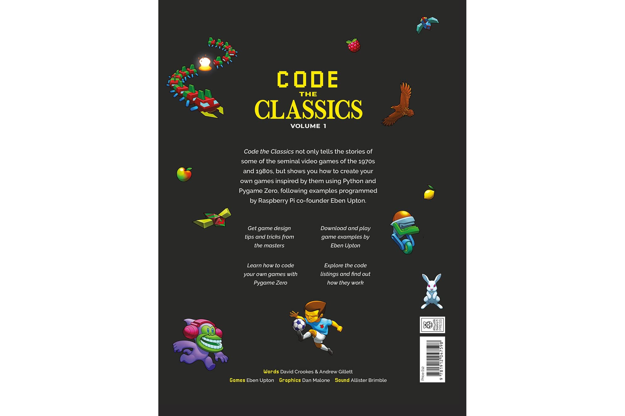 Code the Classics Volume 1: Amazon.co.uk: Crookes, David, Gillett, Andrew,  Upton, Eben: 9781912047598: Books