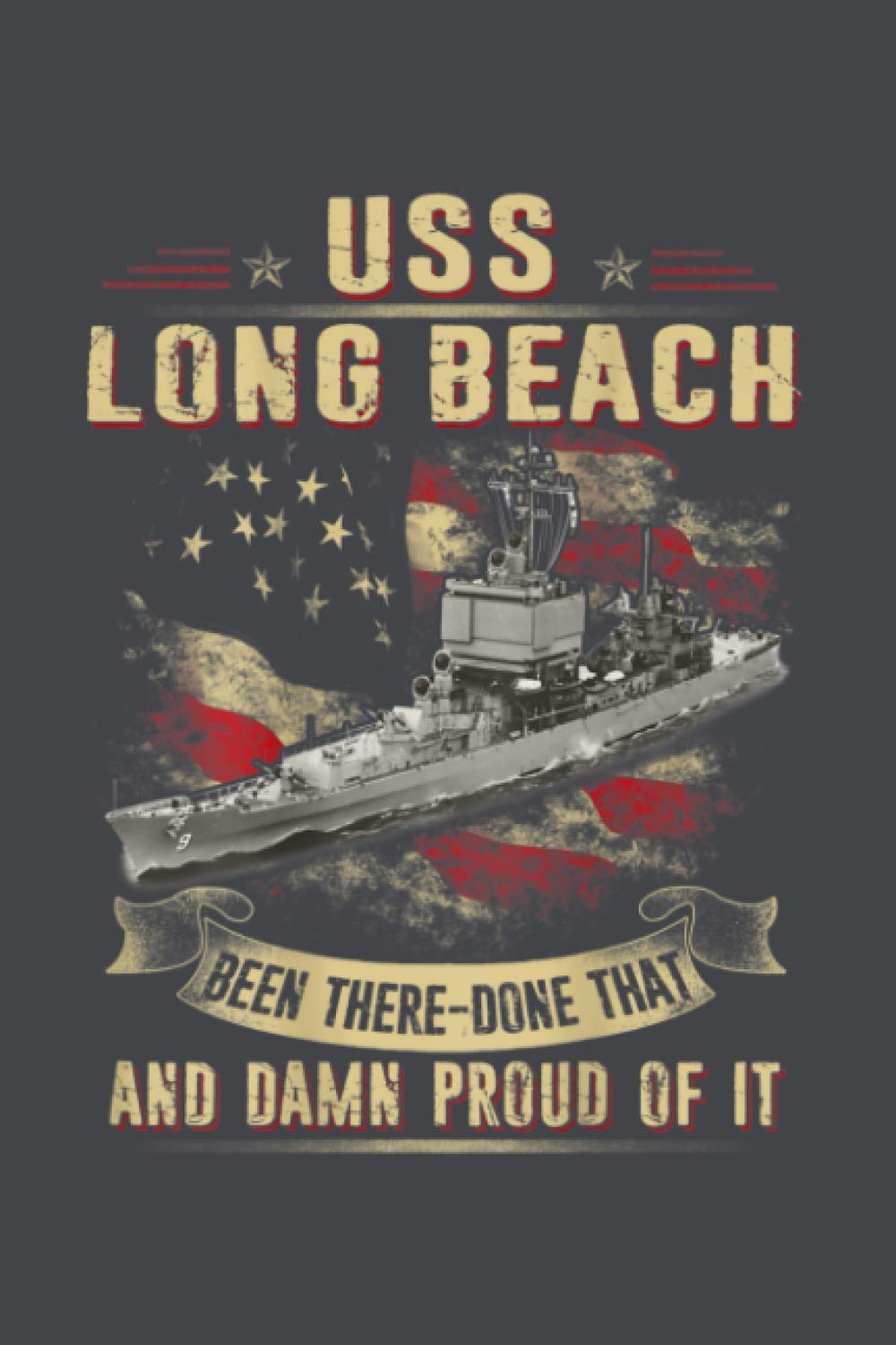 USS Long Beach CGN 9: Planner,Goal,Personal Budget,Tax,Meeting,6x9 inch Notebook Planner - Over 100 Pages