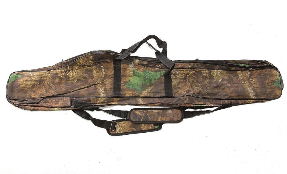 KANANA Angeltasche Rutentasche Rutenfutteral Angelkoffer Anglertasche Tasche (3fach)