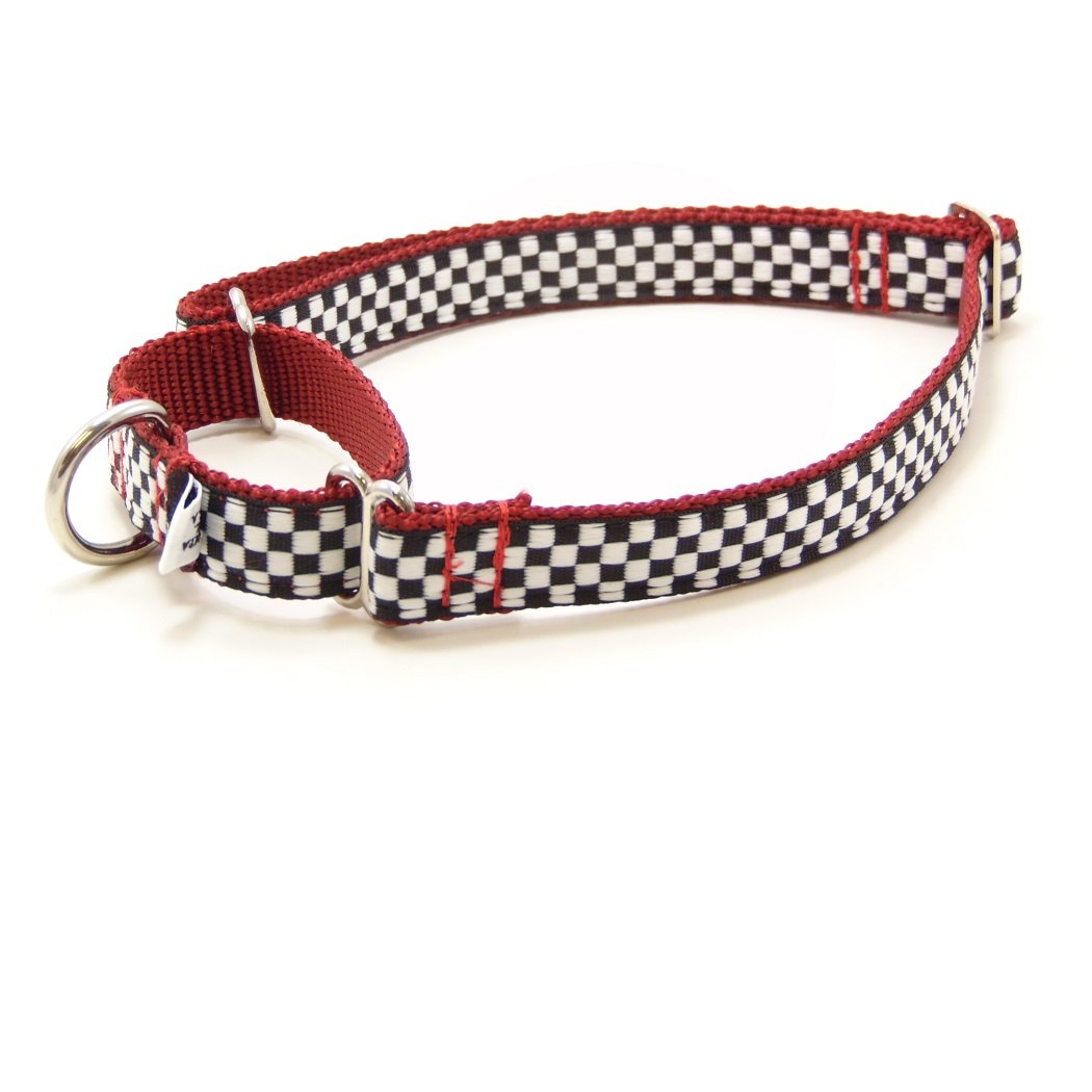 Speedway Red Dog Martingale Collar (Med-3/4 x12-17")