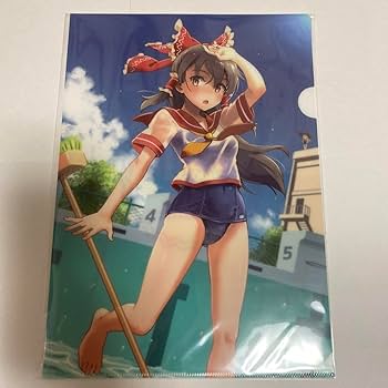 Amazon.co.jp: 東方 博麗霊夢 水着 超 クリアファイル VI4