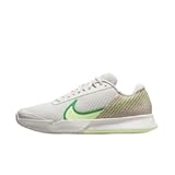 NikeCourt Air Zoom Vapor Pro 2 Premium Men's Hard Court Tennis Shoes (FJ2059-001, Phantom/Stadium Green/Barely Volt)