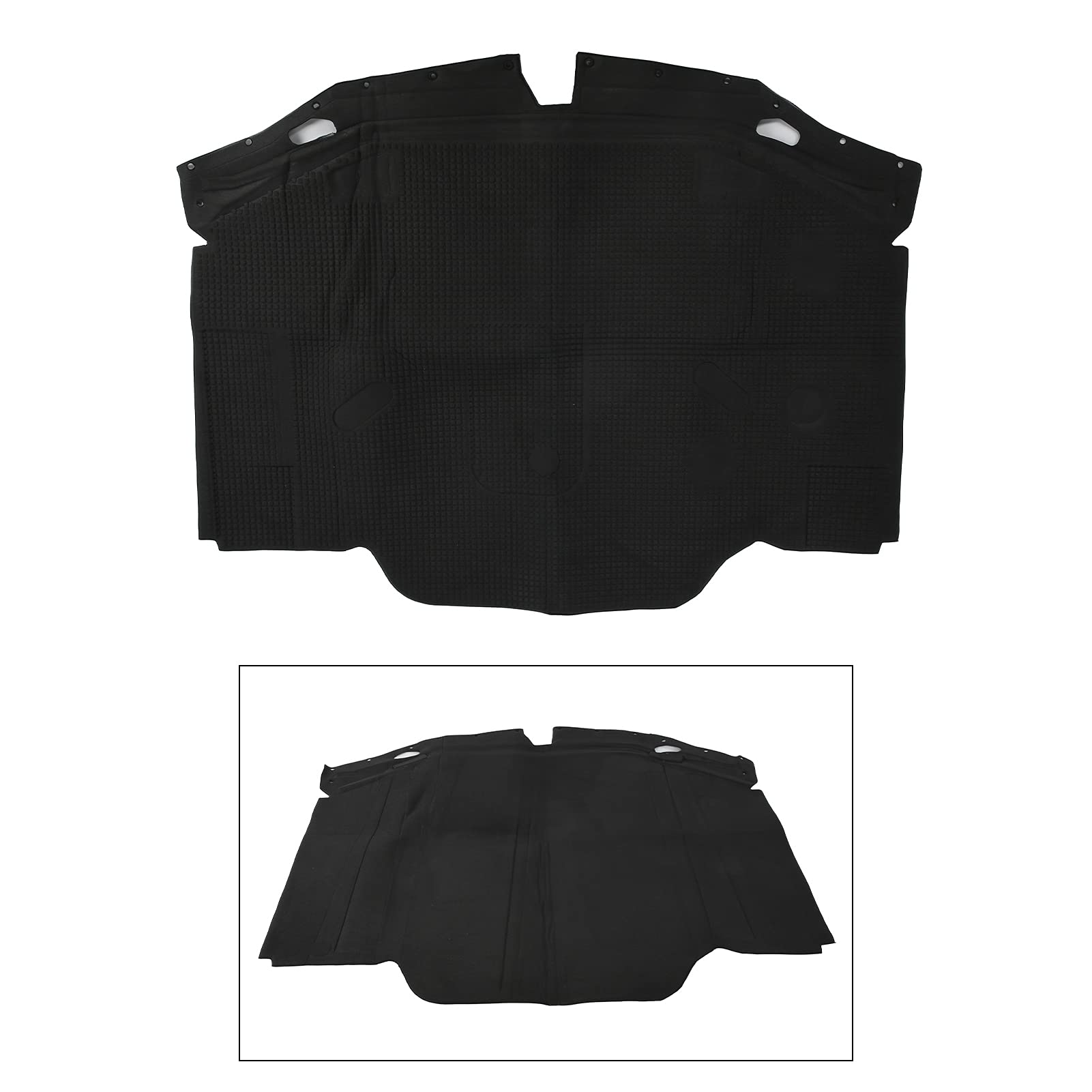 Almohadilla Aislante para capó con Reducción de Ruido, Manta Ignífuga 1296802025 Apta para SL320 SL500 R129 SL600 para Protección del Motor
