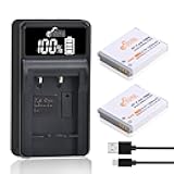 Pickle Power NB-6L NB-6LH Batteries and LED Battery Charger Replacement for Canon PowerShot SX530 HS, SX710 HS, SX700 HS, SX610 HS, SX600 HS, SX540 HS, SX510 HS, SX500 is, SX280 HS, SX270 HS, D30, S90