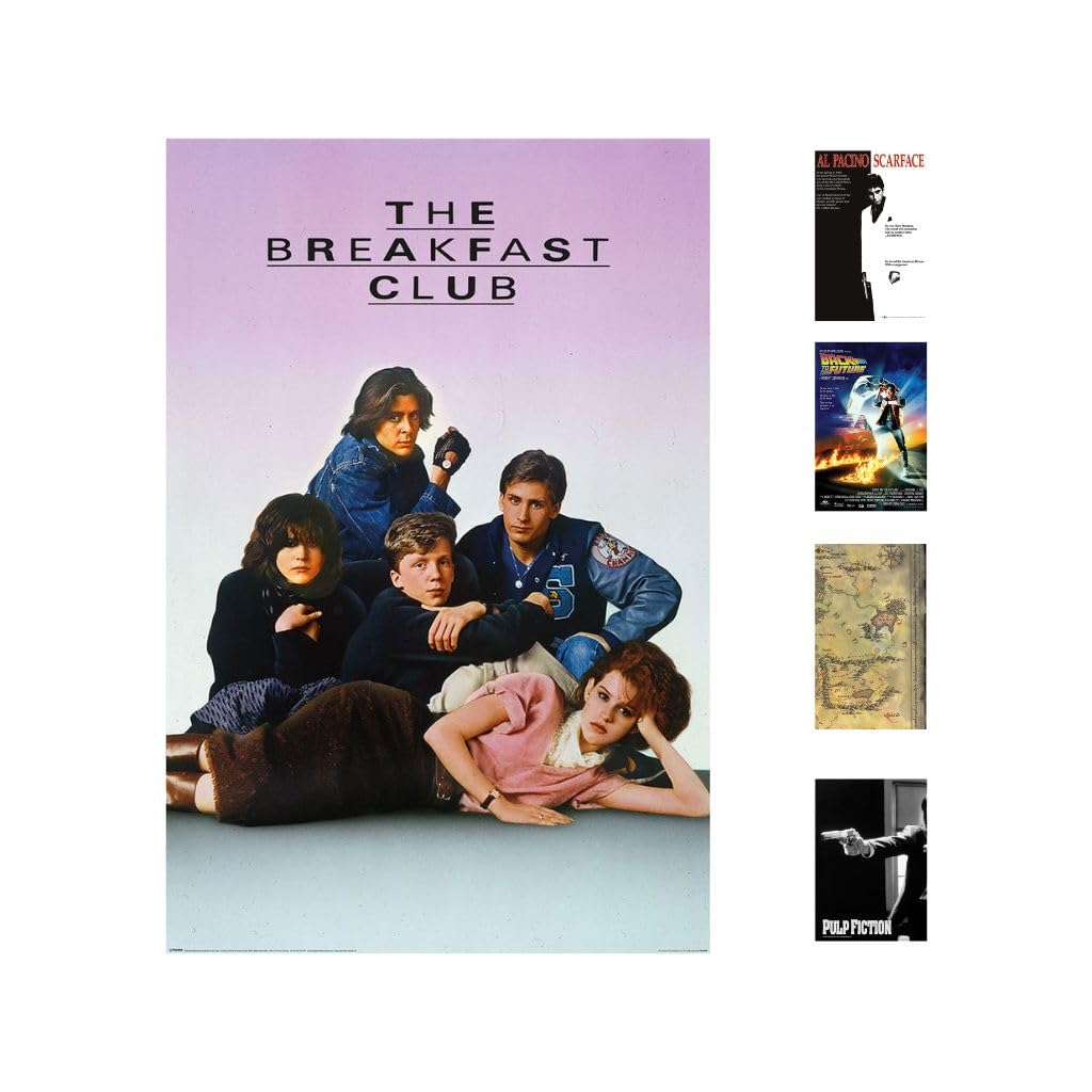 Pyramid International Breakfast Club (One Sheet) Maxi Poster, 61cm x 91cm, One Size