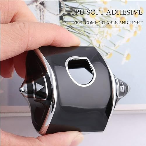 Miniatura 8 de HIBEYO Funda para llave Volvo de TPU para Volvo XC90 XC60 XC40 S60 S90 V90 V60 Polestar 1 T5 T6 Accesorios Cubierta de llave Smart Key Holder