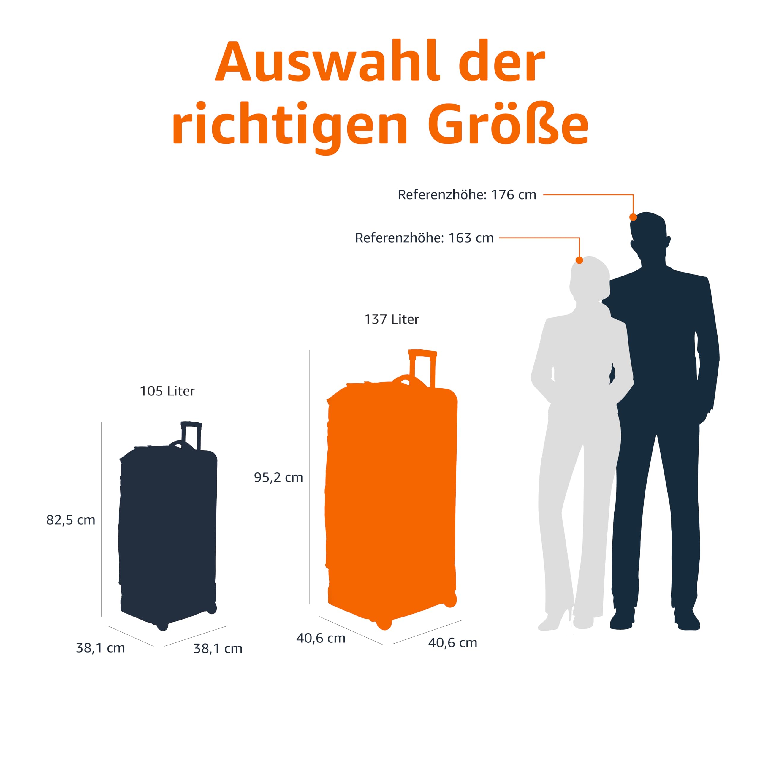 Amazon Basics Reisetasche mit Rollen, 137L, Leichter und Langlebiges Trolley aus Ripstop-Gewebe, Großes Fassungsvermögen mit Teleskopgriff, Ideal für Reisen, Arbeit und Freizeit, Schwarz
