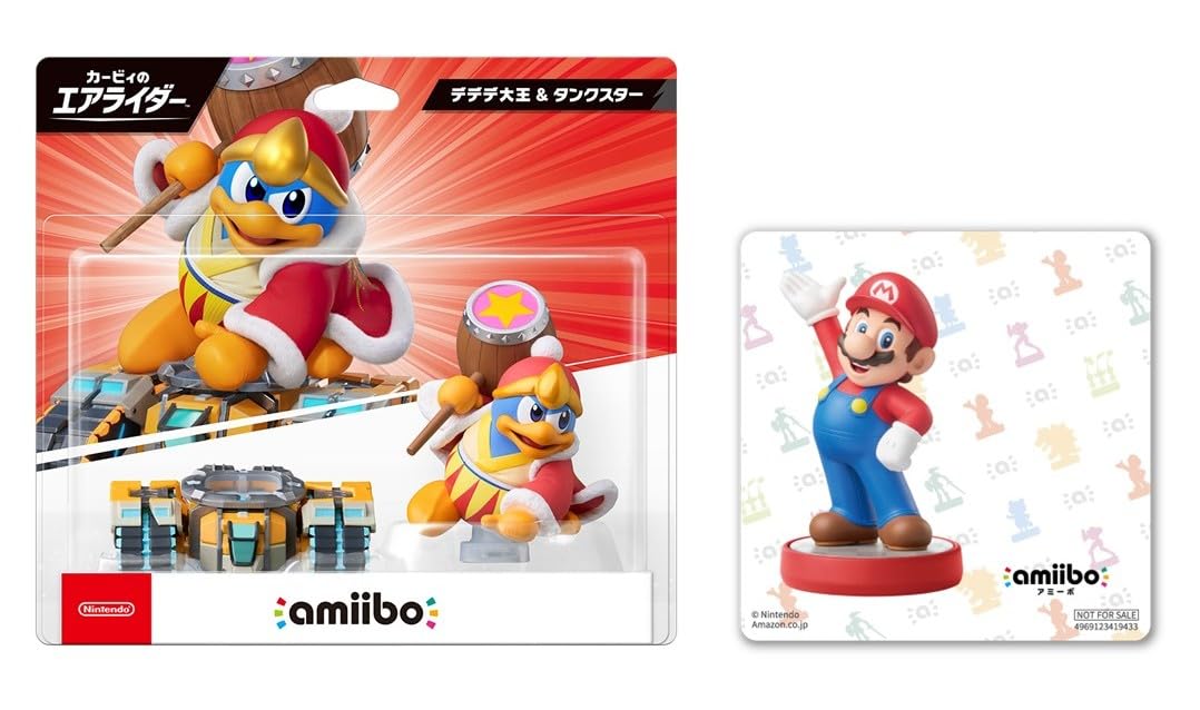 Amazon.co.jp: amiibo デデデ大王&タンクスター(カービィのエア