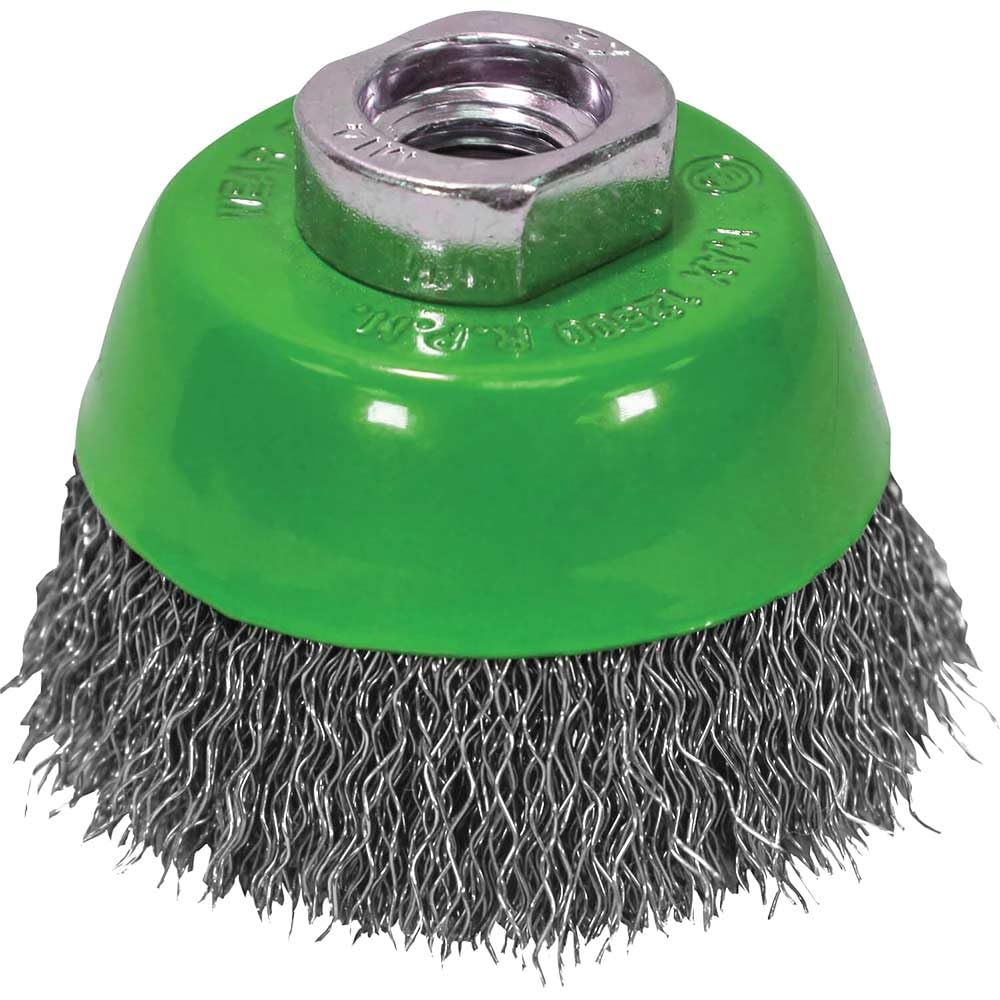 Faithfull Faiwbc75s 75Mm M14x2 Stainless Steel Wire Cup Brush