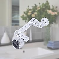 Vista 9 de Extensor de grifo para lavabo de baño con 3 puertos ABS accesorio para lavado facial