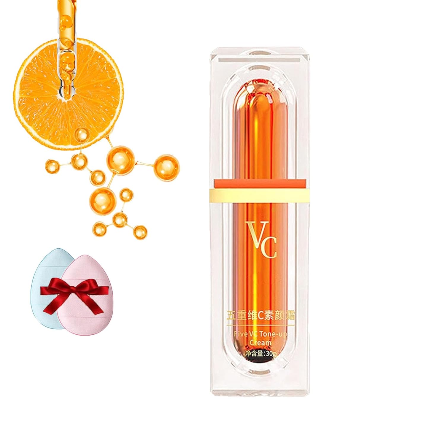 Japanese Vitamin C Instant Glow Cream, Japanese Cc Cream, 5 In 1 VC BB, Vitamin C Multi VC Natural Makeup (Moisturizing And Smooth), For All Skin Types (1PCS) Japanese Vitamin C Instant Glow Cream, Japanese Cc Cream, 5 In 1 VC BB, Vitamin C Multi VC Natural Makeup (Moisturizing And Smooth), For All Skin Types (1PCS)