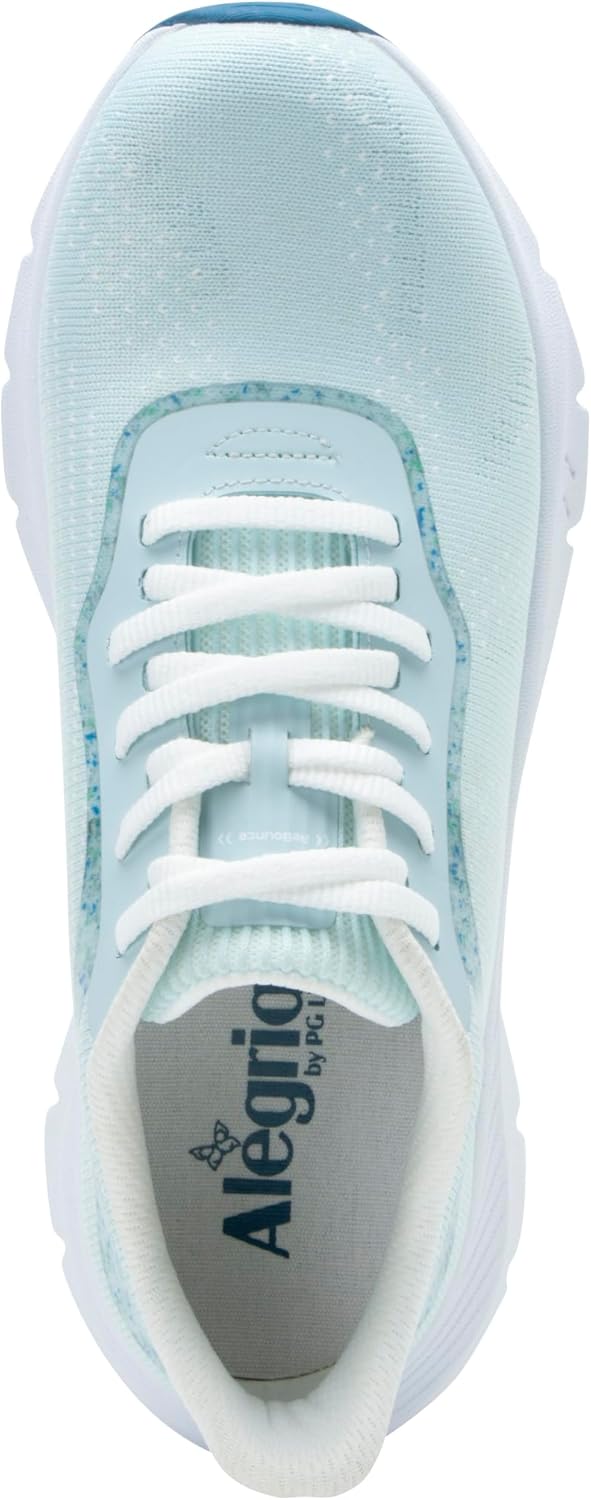 Alegria Women's Rize ReBounce Collection Lightweight Knit Upper Athletic Shoes