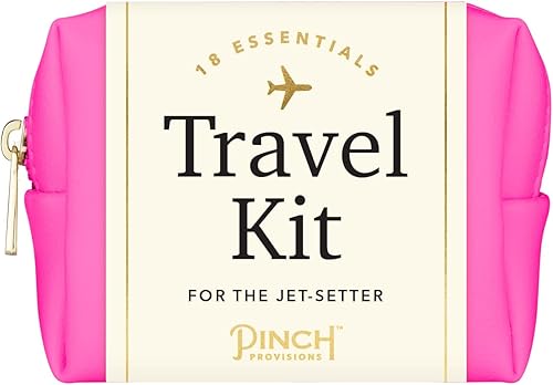 Kit de viaje Pinch Provisions, incluye 18 artículos esenciales de emergencia imprescindibles para viajar, viaje por carretera o regalo al aeropuerto