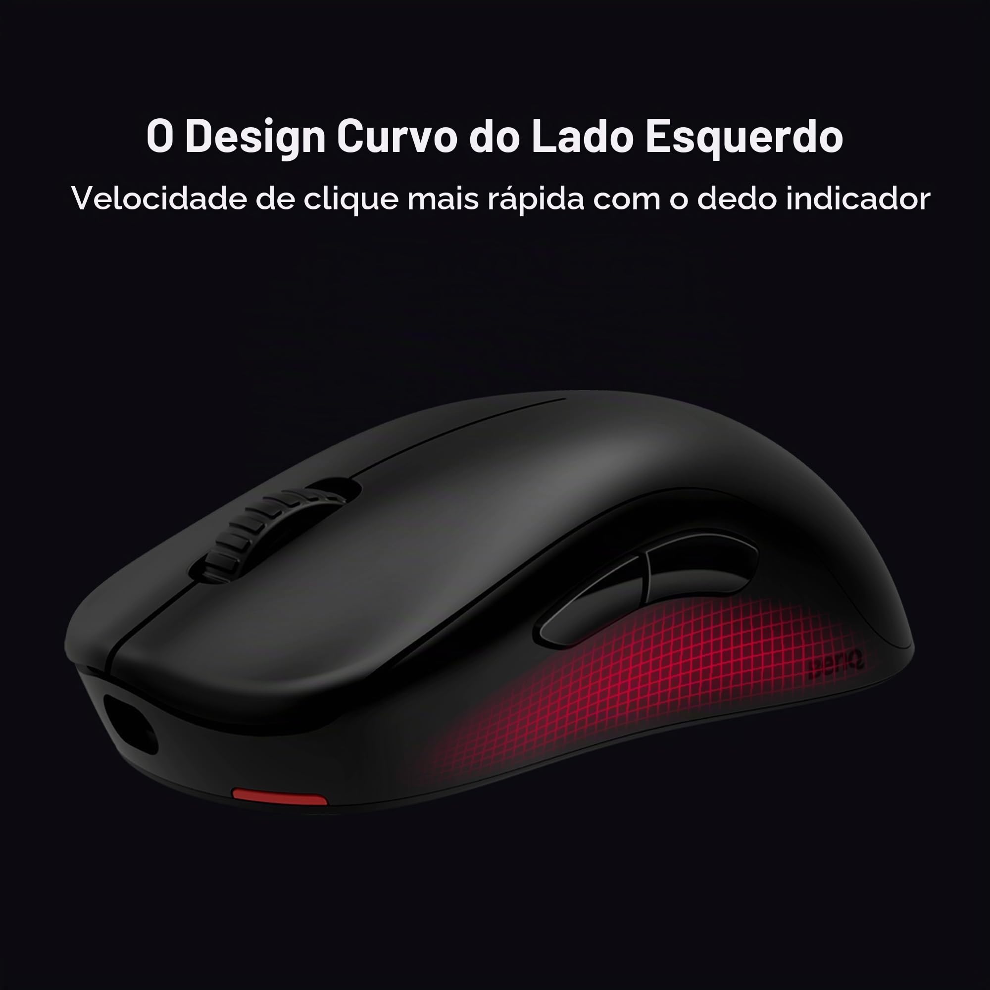 BenQ Zowie U2 Mouse para jogos sem fio | Esportes, ciência do